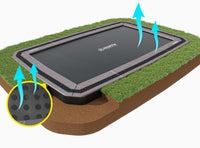 NEW 15ft x 10ft North In Ground Trampoline Thumbnail