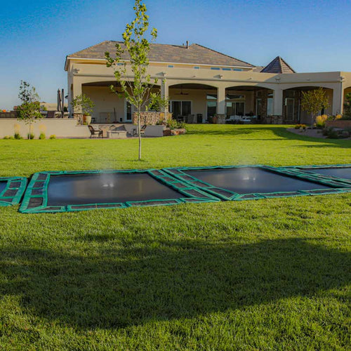 14ft X 10ft Capital Inground Trampoline Festive Free Gift Bundle