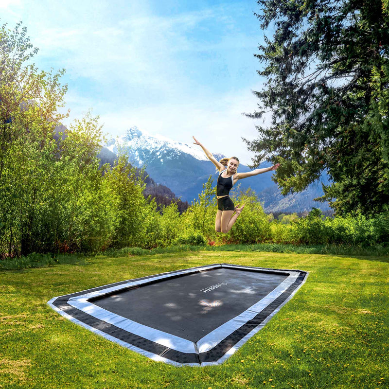 NEW 14ft Round North In Ground Trampoline