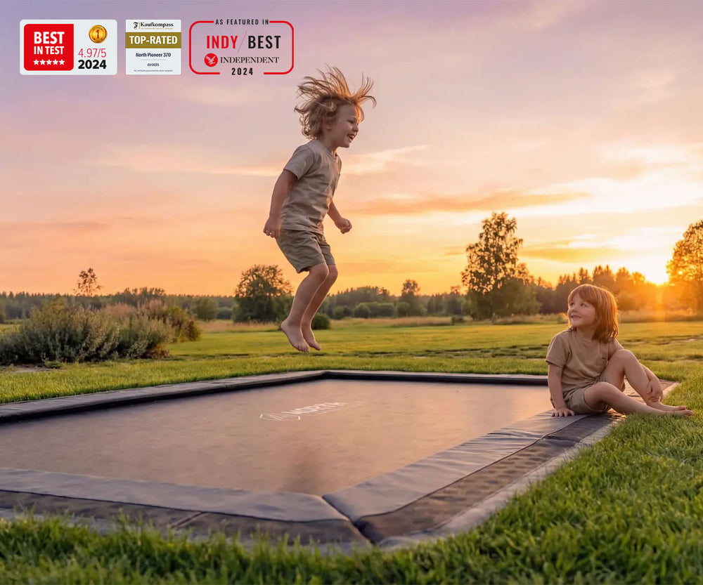 h4|We got together with North Trampoline, to create the ultimate in ground trampoline...