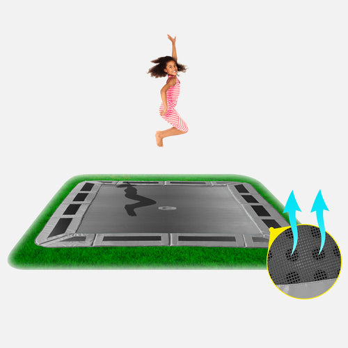 10ft X 6ft Capital Inground Trampoline