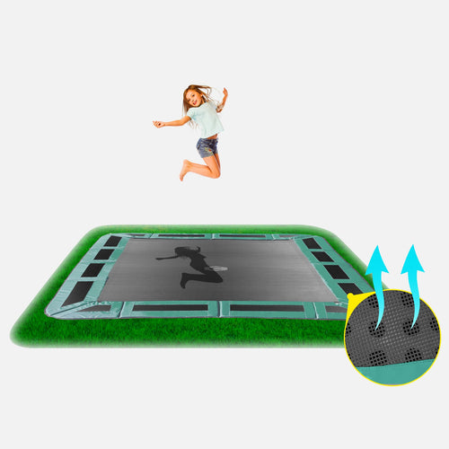 14ft X 10ft Capital Inground Trampoline Festive Free Gift Bundle