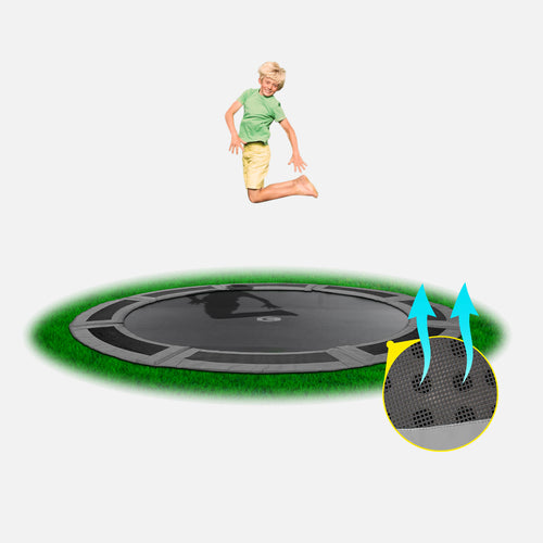 8ft Round Capital In Ground Trampoline