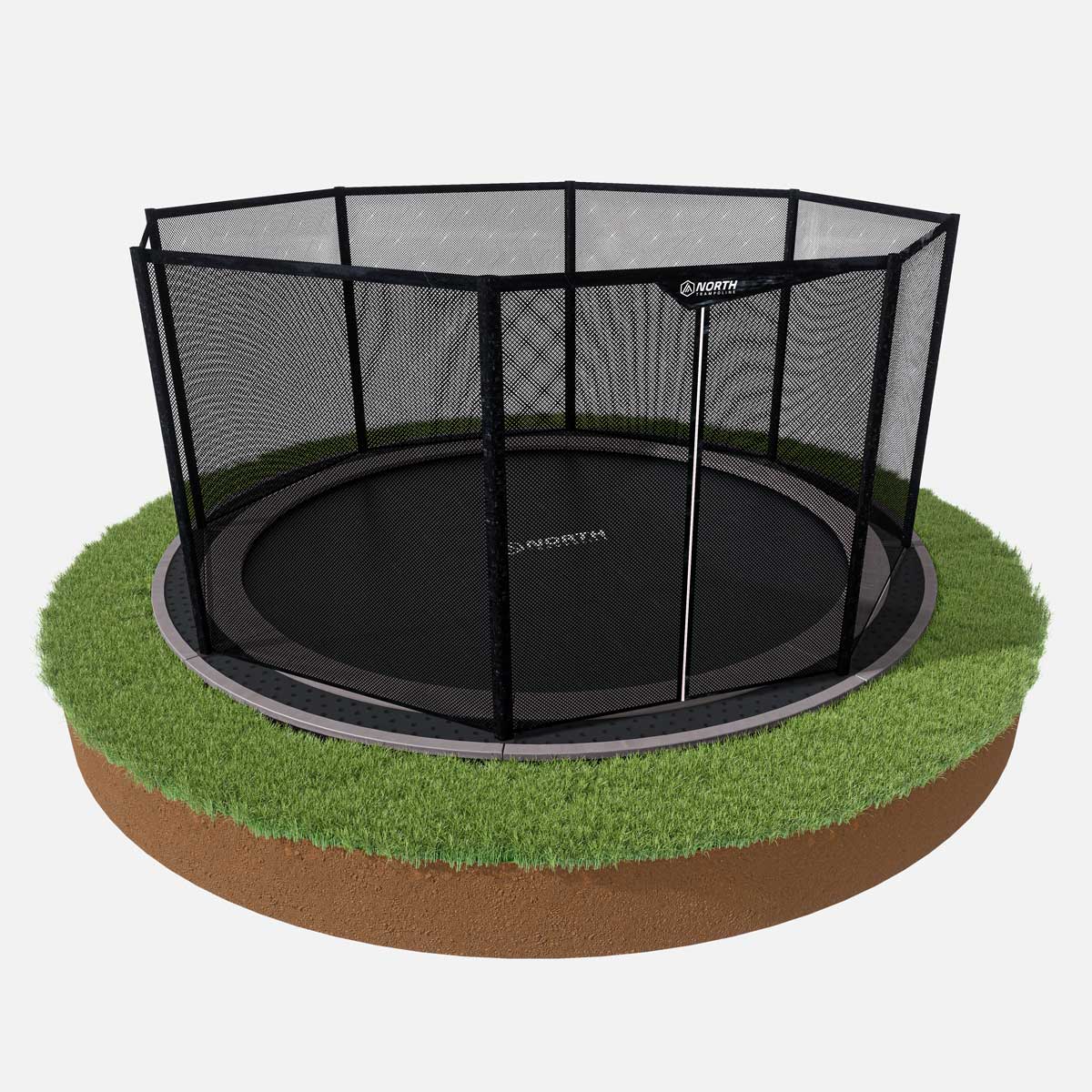 15ft X 10ft North In-ground Safety Net | Capital Play