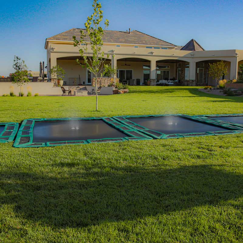 14ft X 10ft Capital Inground Trampoline