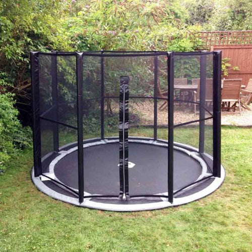10ft In-ground with safety enclosure