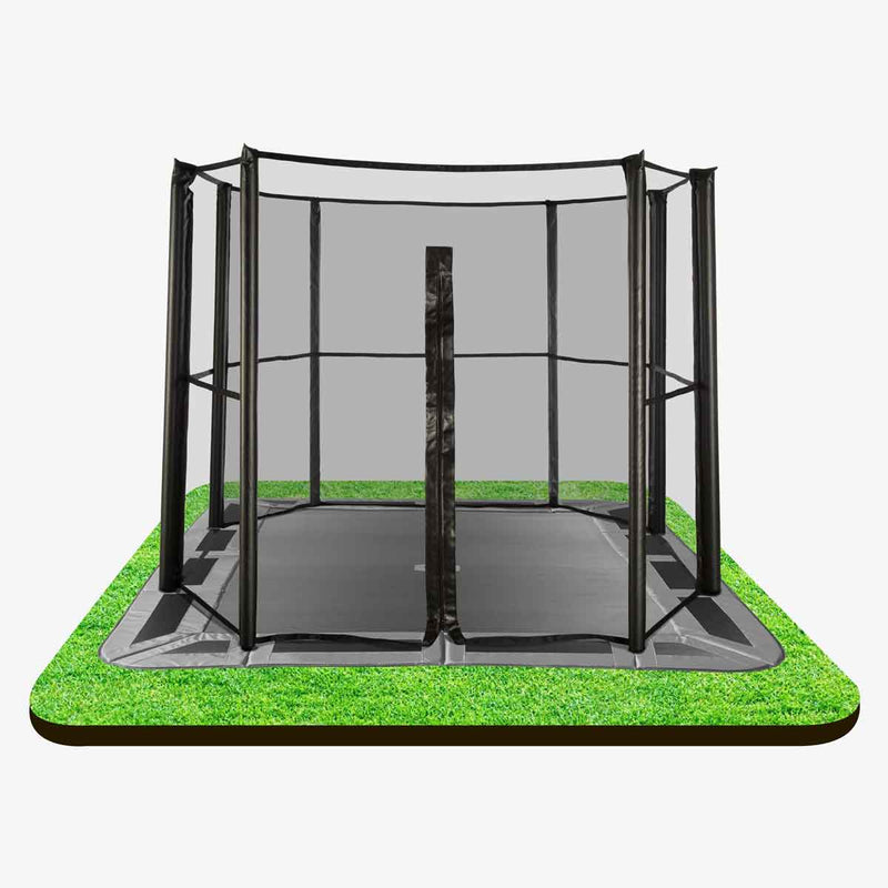 full safety net for 11ft x 8ft in-ground trampoline